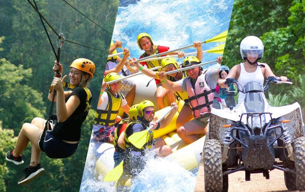 Rafting, Zipline and Quad Tour From Antalya